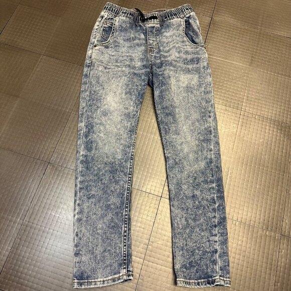 CAT & JACK BOYS PULL ON JOGGER JEANS SIZE 10 - Picture 3 of 4